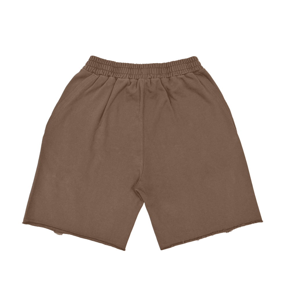 Vintage Washed Tiger Stripes Short Pants