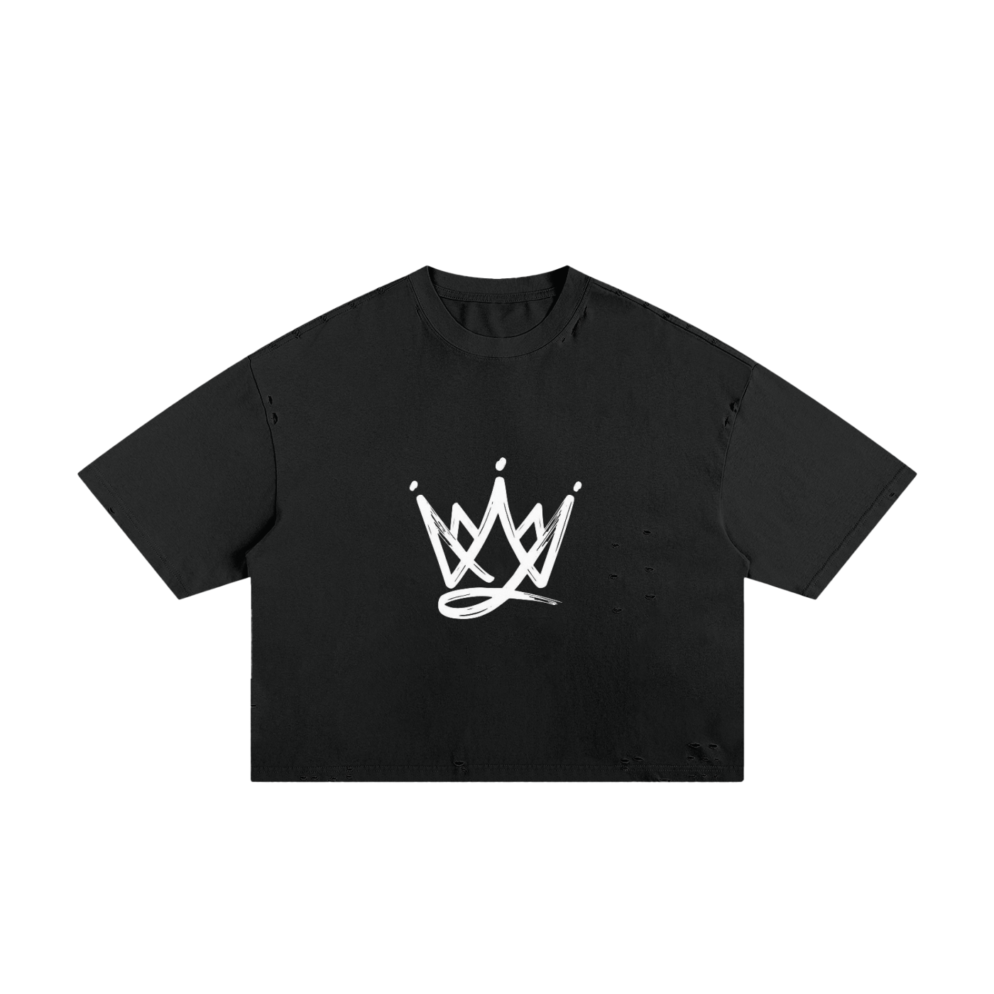 Classic Frayed Boxy Tee