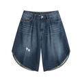 Men’s Wide Leg Denim Shorts