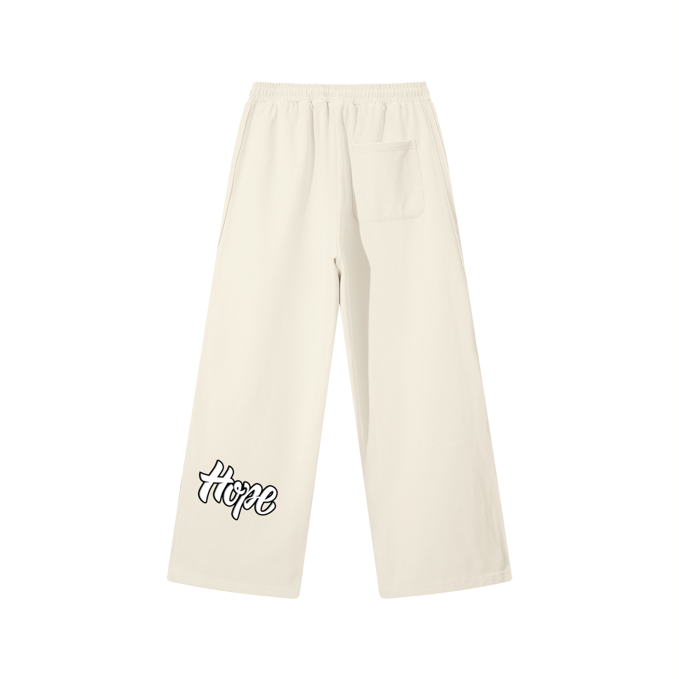 Contrast Tape Straight-Leg Sweatpants