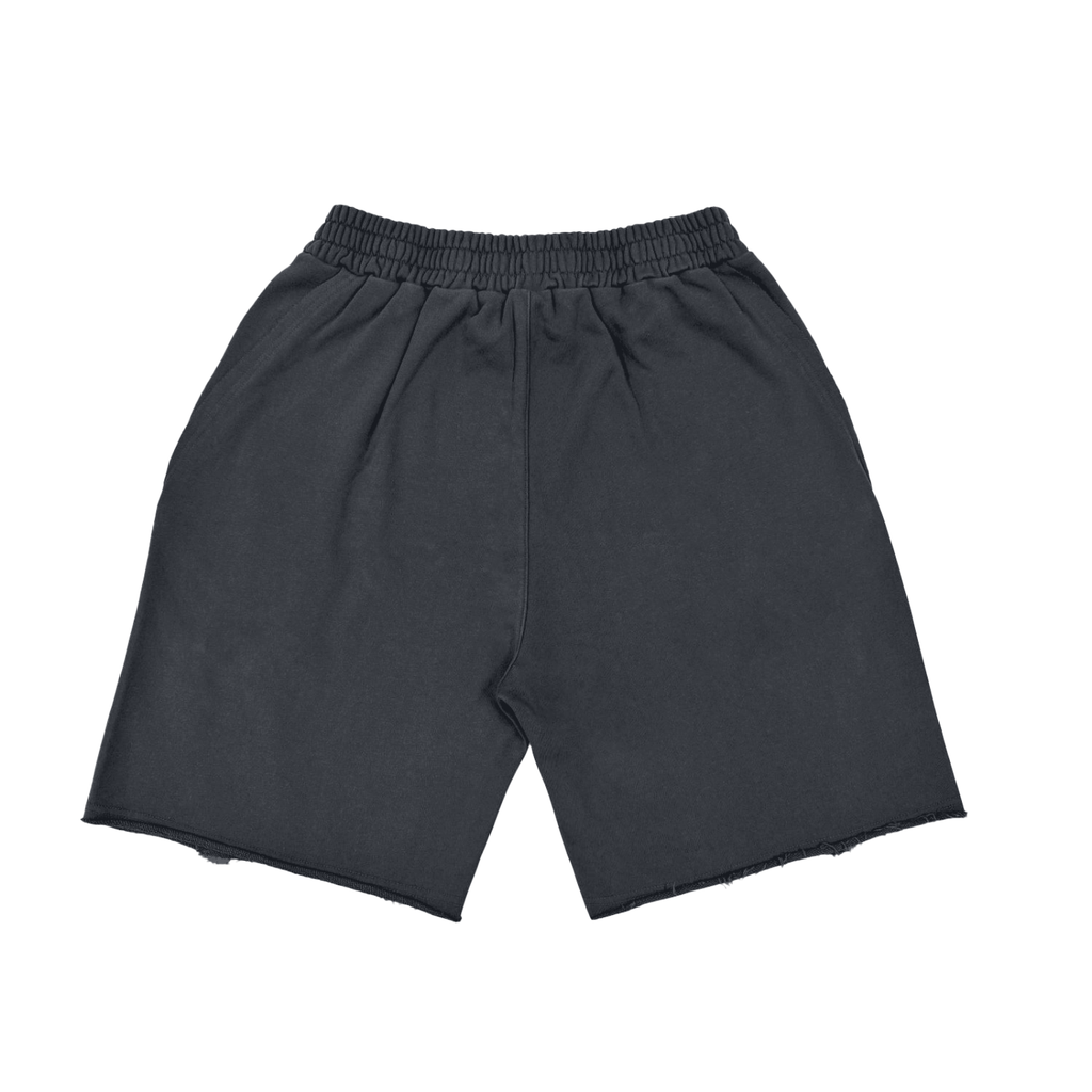 Vintage Washed Tiger Stripes Short Pants