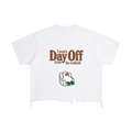 Vintage Wash Boxy Distressed Hem T-Shirt