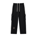 Side Stripe Straight-Leg Pants