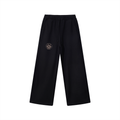 Contrast Tape Straight-Leg Sweatpants