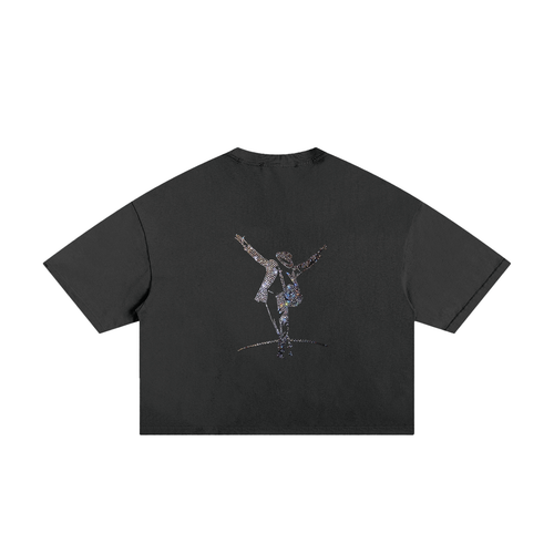 Classic Frayed Boxy Tee