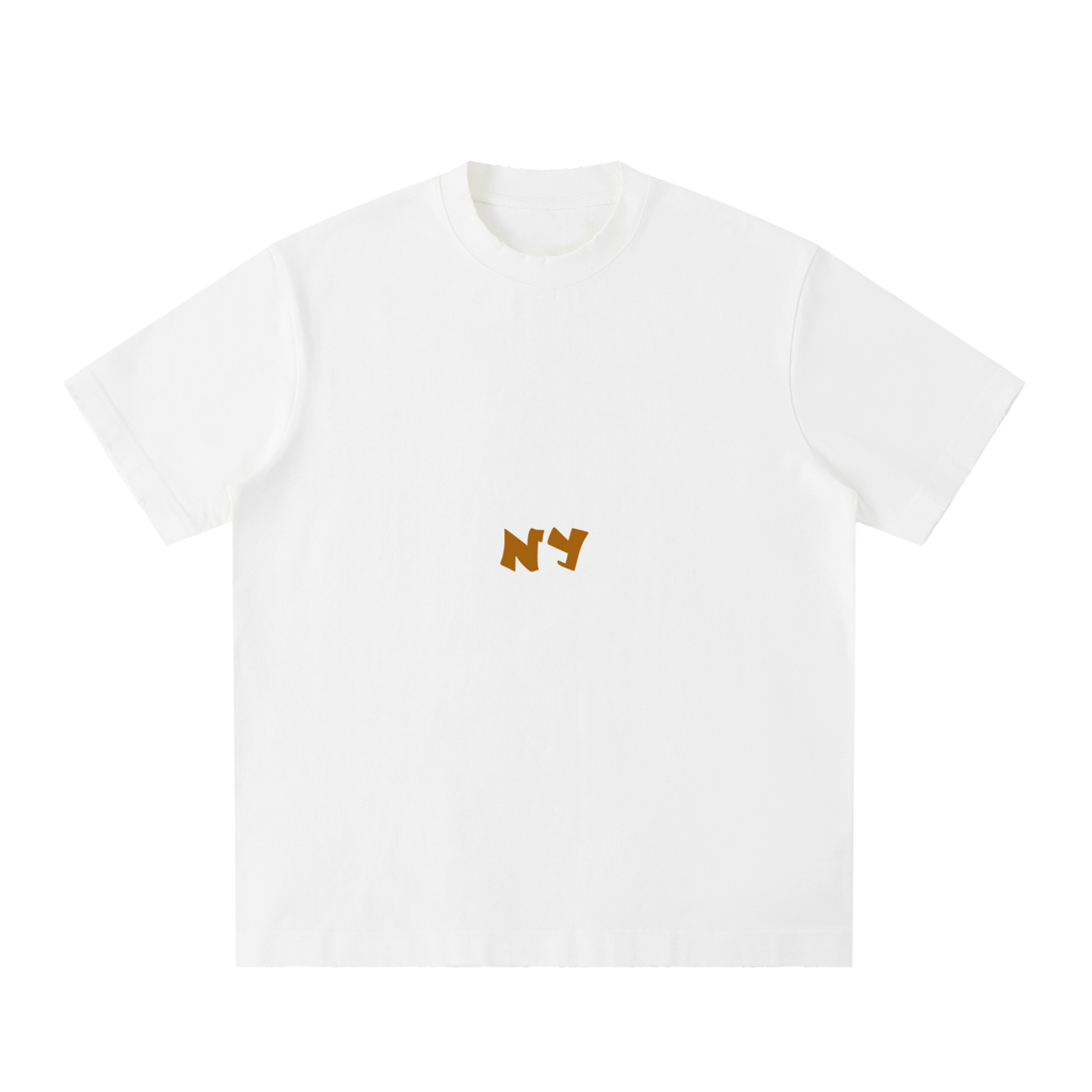 Heavyweight Vintage Washed Frayed T-Shirt