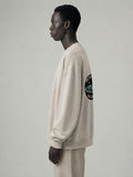 Snow Washed Oversized Sweatshirt
