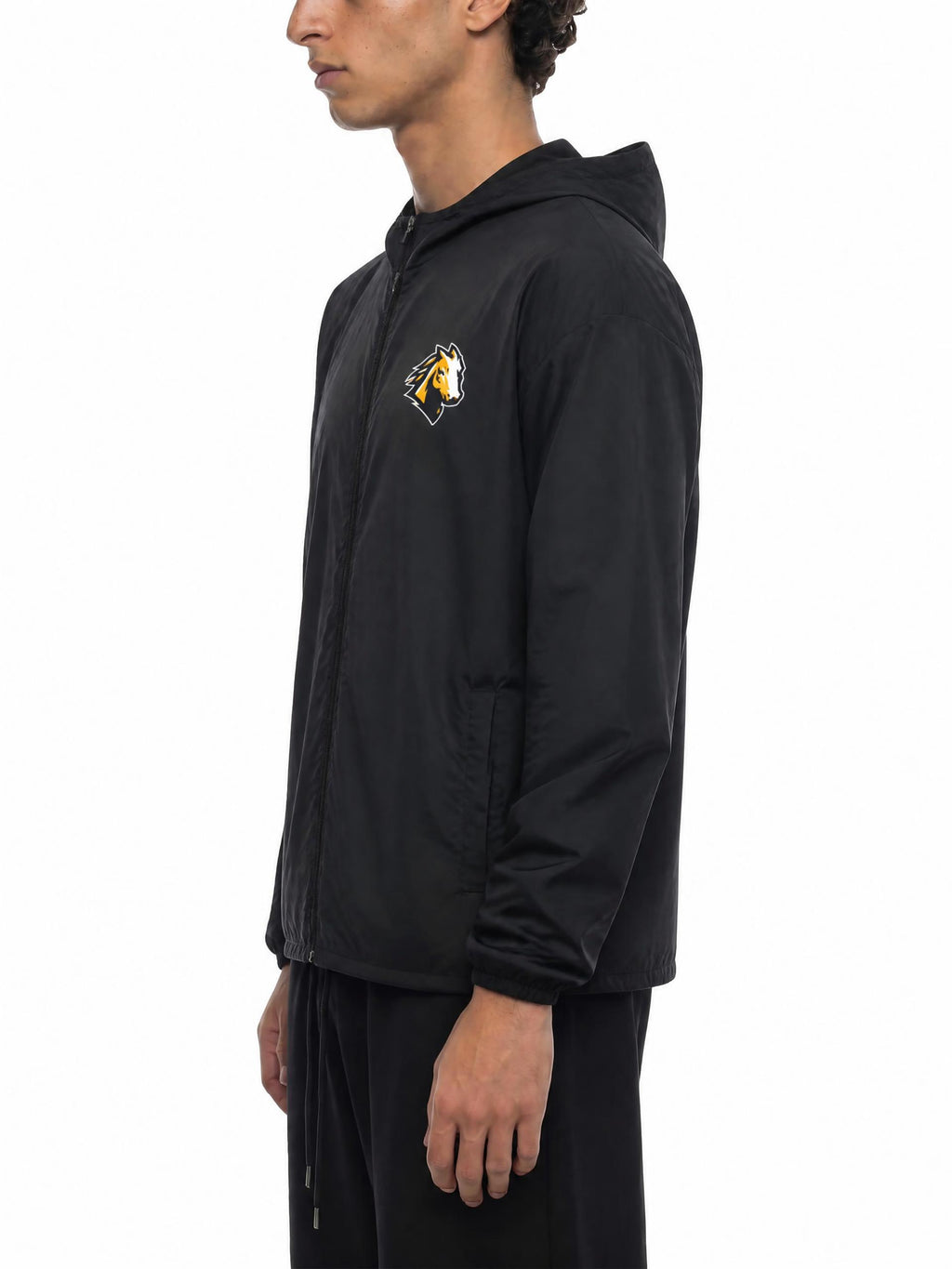 Soft Hooded Sports Jacket