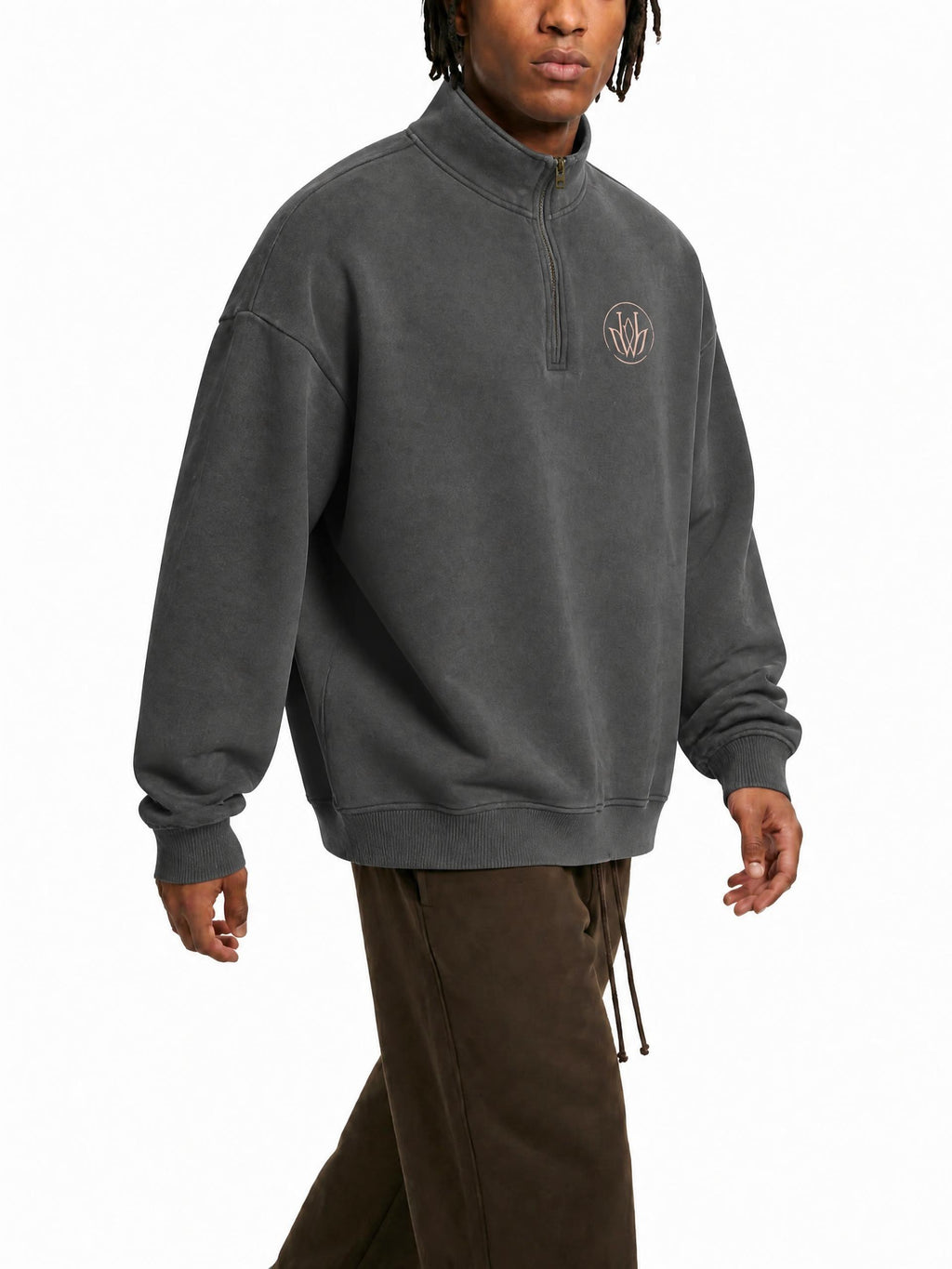 Unisex Vintage Wash Fleece Sweatshirt