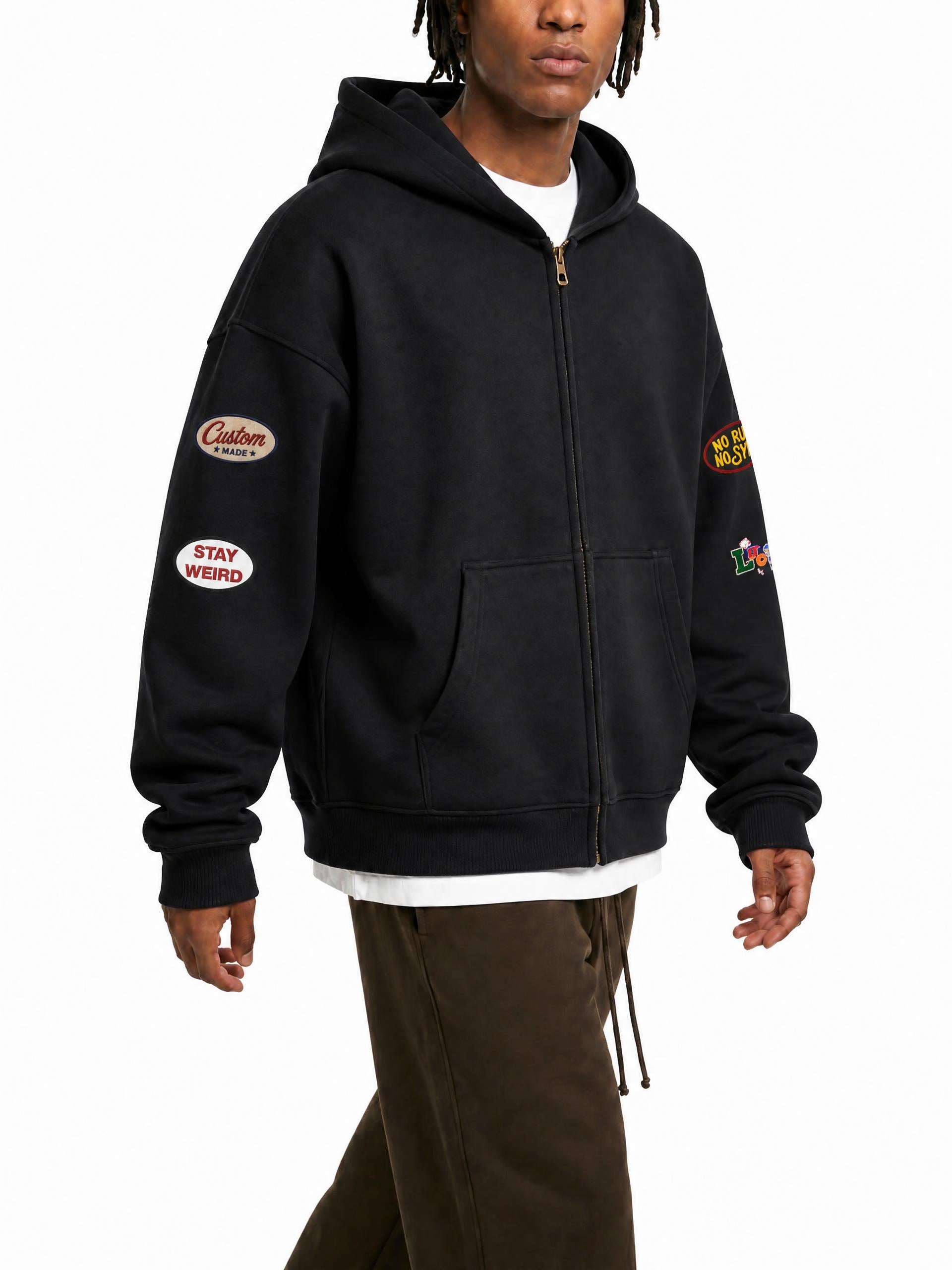 Essential Oversized Fleece Boxy Hoodie