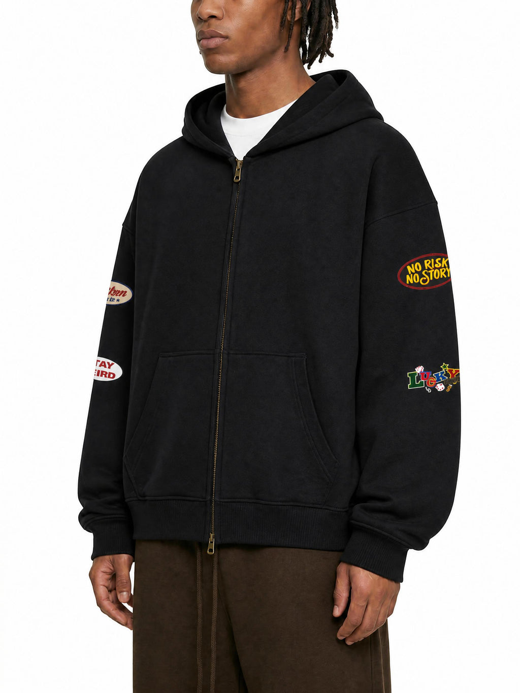 Essential Oversized Fleece Boxy Hoodie