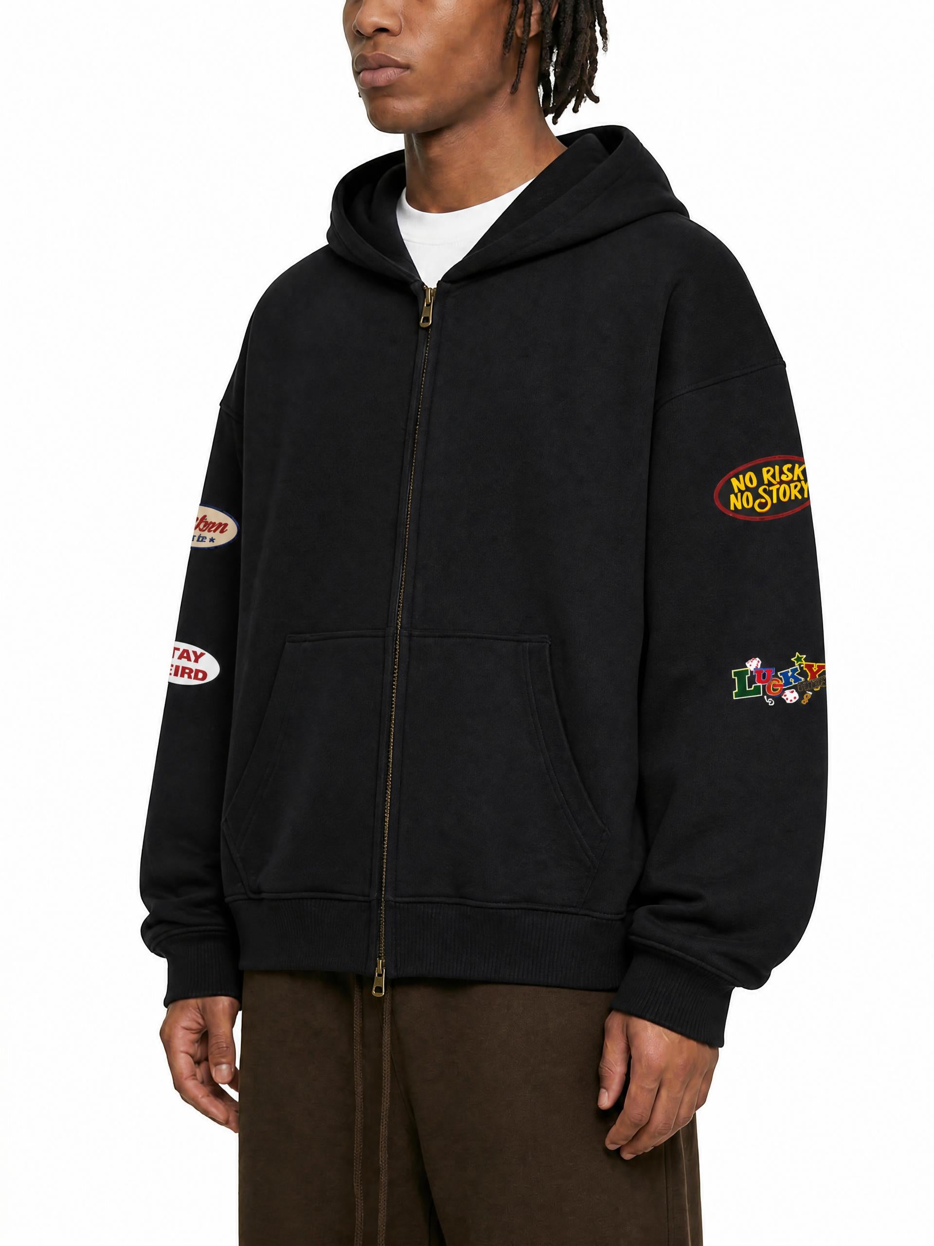 Essential Oversized Fleece Boxy Hoodie