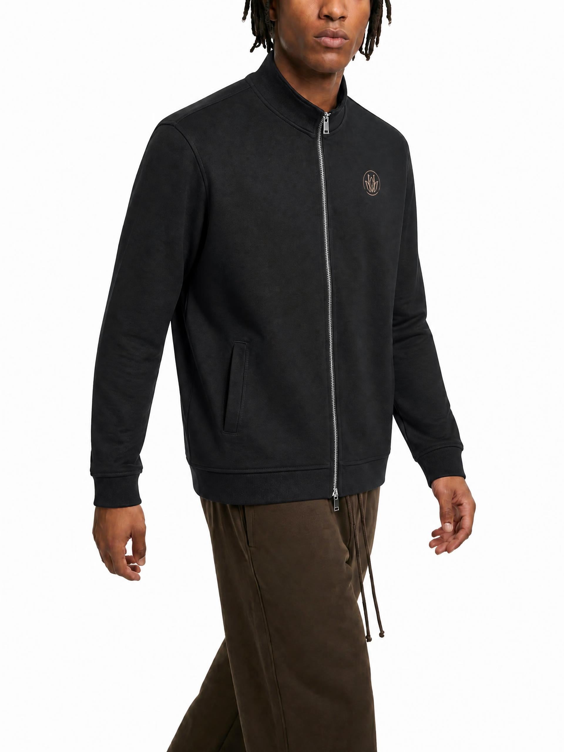 Unisex Stand Collar Jacket