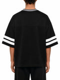 Taped Mesh Boxy T-Shirt