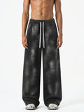 Unisex Sunfade Wide Leg Fleece Sweatpants