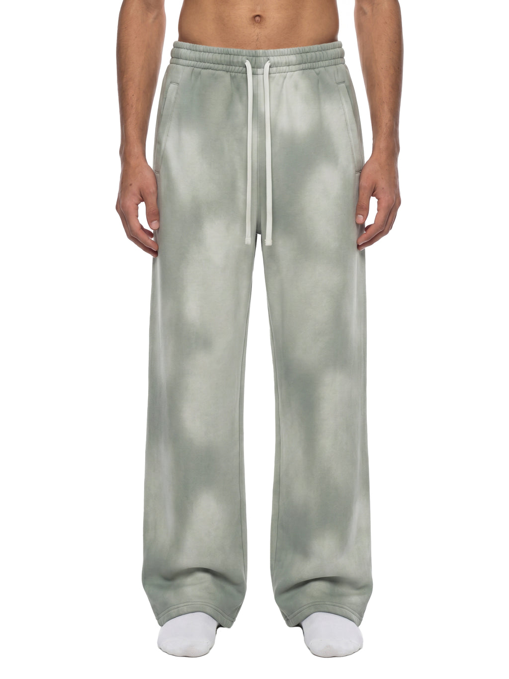 Unisex Sunfade Wide Leg Fleece Sweatpants