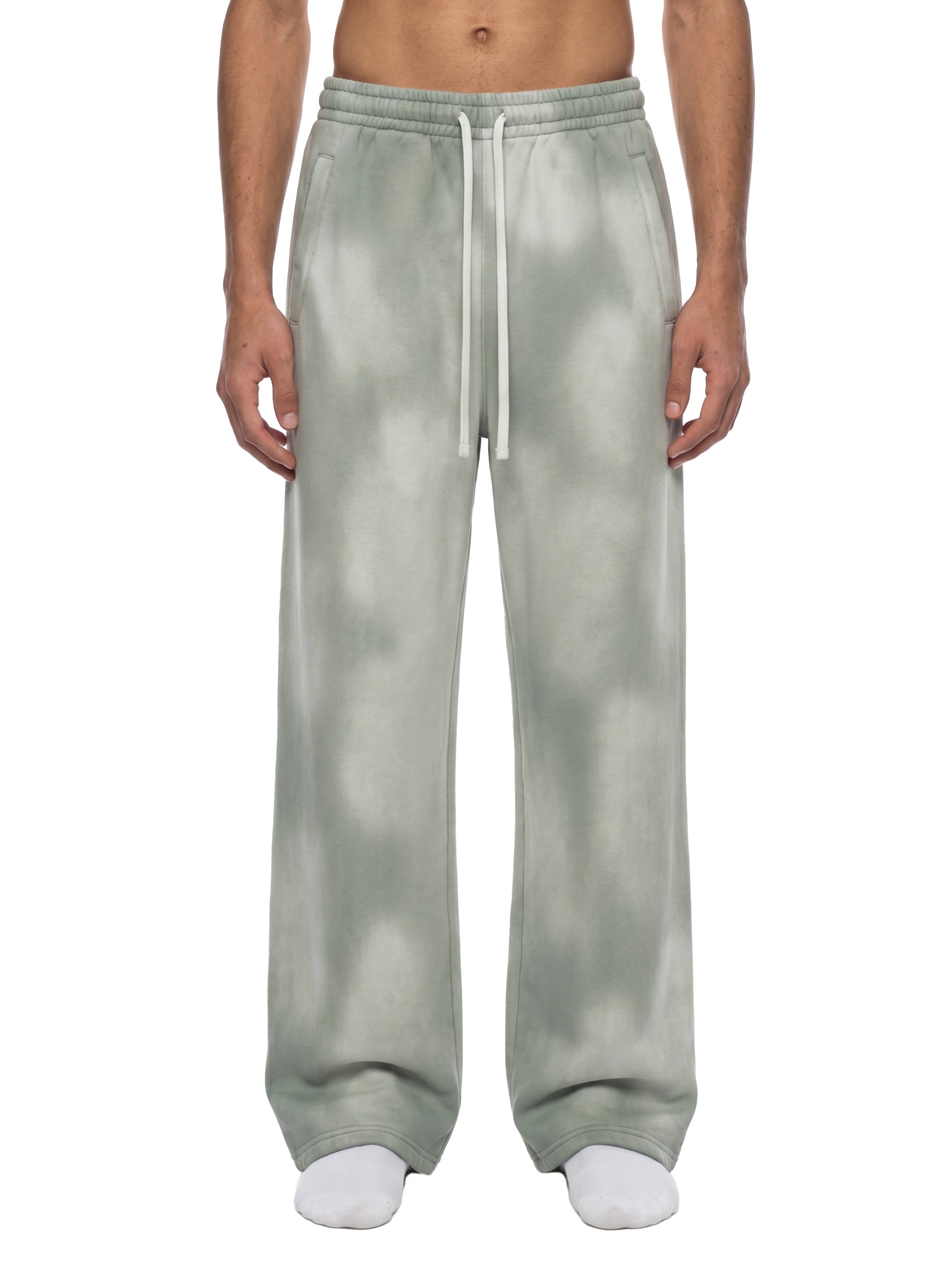 Unisex Sunfade Wide Leg Fleece Sweatpants