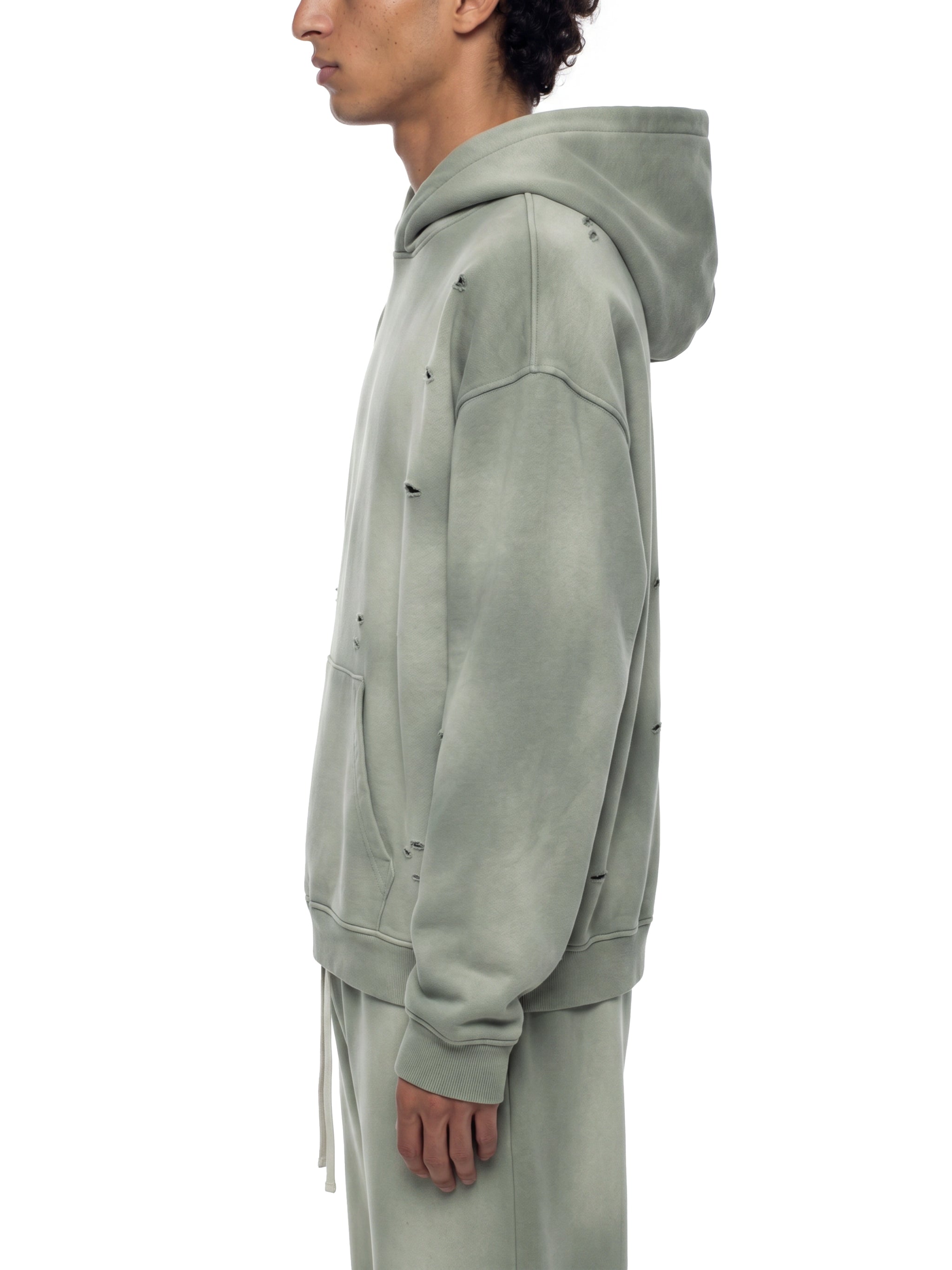 Unisex Sunfade Wide Leg Fleece Sweatpants