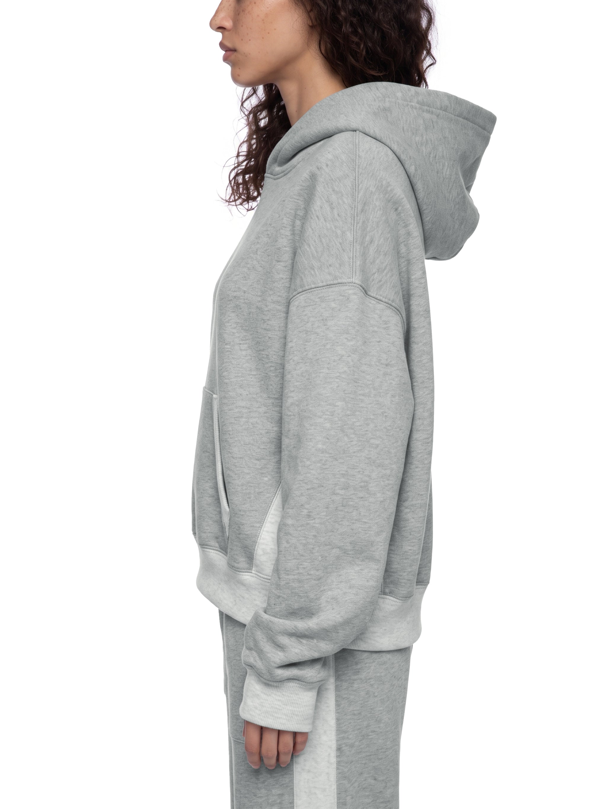 Women's Color Block Raw Hem Sweatpants